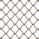 Сетка рабица с ПВХ покрытием 2×10 м коричневая