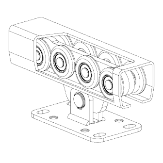 Опора- роликовая SGN.02.150