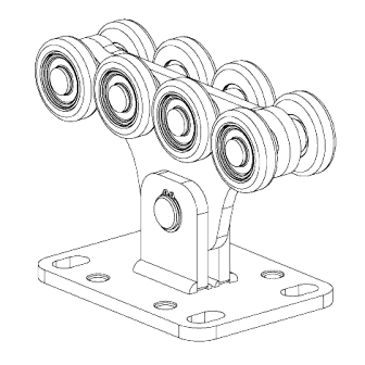 Опора- роликовая SGN.01.150