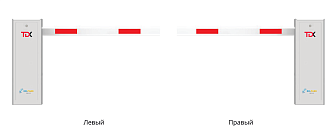Шлагбаум автоматический BelPark UNI 4-6 (стрела телескопическая)