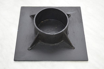 Оголовок 200х200 для винтовых свай 